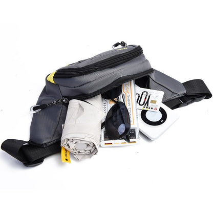 Unisex Mobile Waist Bag - Large Capacity, Water-Resistant, Durable for Work & Travel, Fashion Crossbody Pack Sports Bag