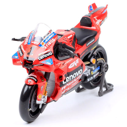 1/18 Maisto KTM RC16 Redbull Ducati GP21 GP22 GP23 GASGAS Honda RC213V Repsol Yamaha YZR-M1GP Moto Modelo de Corrida