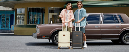 Joyway Luggage Set 6 Piece Suitcase Sets with Spinner Wheel,Hardside Expandable Travel Laggage with TSA Lock (18/20/24/28 White