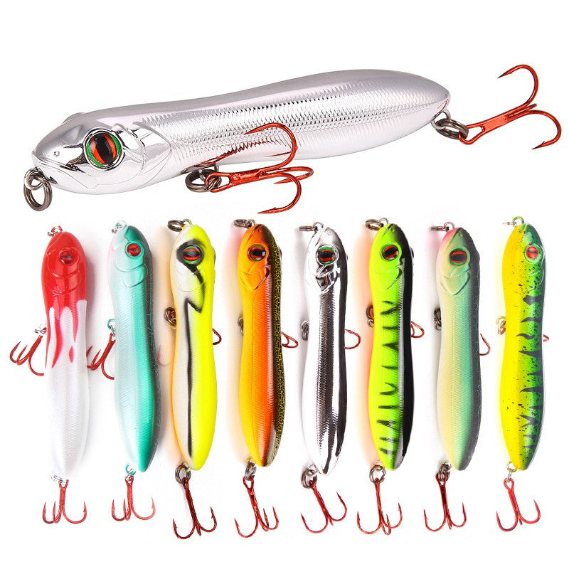 Fishing Lures Pesca 10.5cm 15.6g Topwater Artificial Snake Head Pencil Isca Hard Bait Wobblers Trolling Jigbait Fishing Tackle