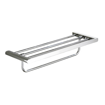 VGX Gold Bathroom Towel Holder Stainless Steel Towel Rack Folding Movable Bath Towel Bar Bathroom Hardware Accessories Grey