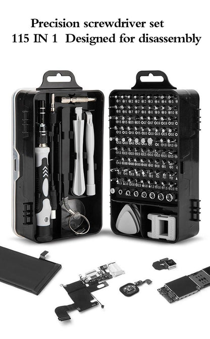 Precision Screwdriver Set For Phone Repair Kit Magnetic Bits Magnet Mini Screwdriver For Glasses Iphone Watch Screwdriver Set