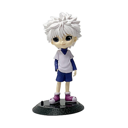 13cm Anime Figures Hunter X Hunter Killua Qposket Colecionável Pvc Brinquedos Action Figure Desenho Boneca Decoração De Mesa Modelo De Presente