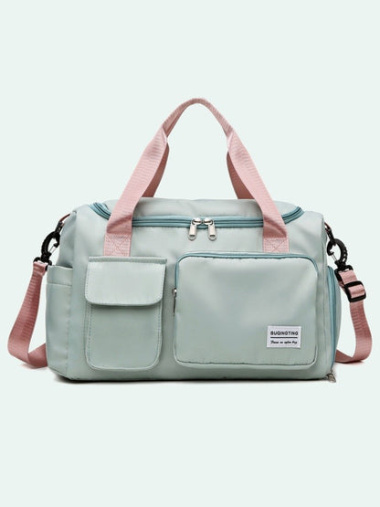 Womne's Travel Bags Handbags Gym Shoulder Bags Oxford Fitness Camping Trekking Bags Hiking Waterproof Outdoor Crossbody Bag