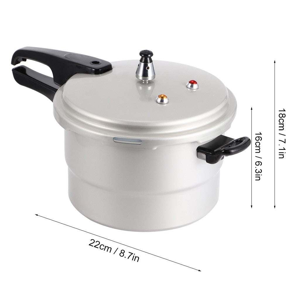 20/22cm Kitchen Pressure Cooker With Steaming Layer Electric Stove Gas Stove Explosion Proof Safety Cooking Utensils Outdoor Pot