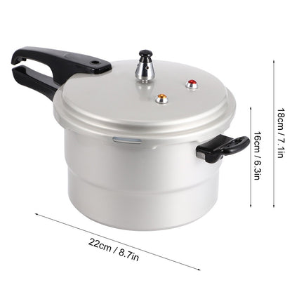 20/22cm Kitchen Pressure Cooker With Steaming Layer Electric Stove Gas Stove Explosion Proof Safety Cooking Utensils Outdoor Pot