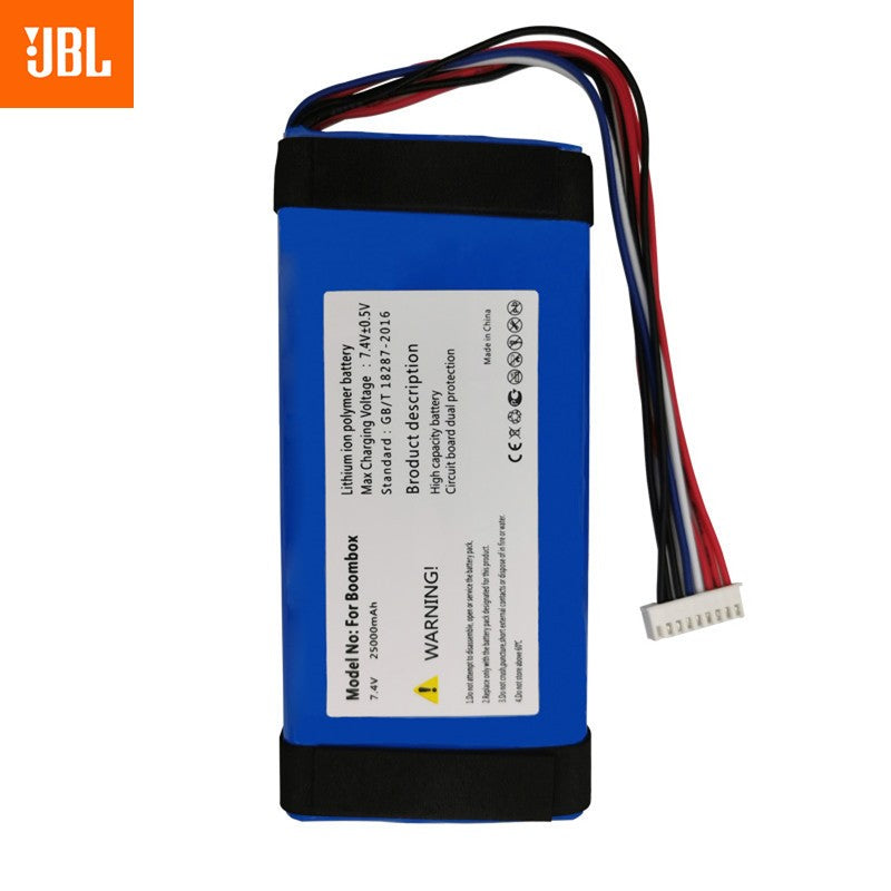 Bateria de marca Top 100% nova 25000mAh GSP0931134 01 para JBL Boombox Boombox 1 JEM3316 JEM3317 JEM3318 Player Alto-falante Bateria