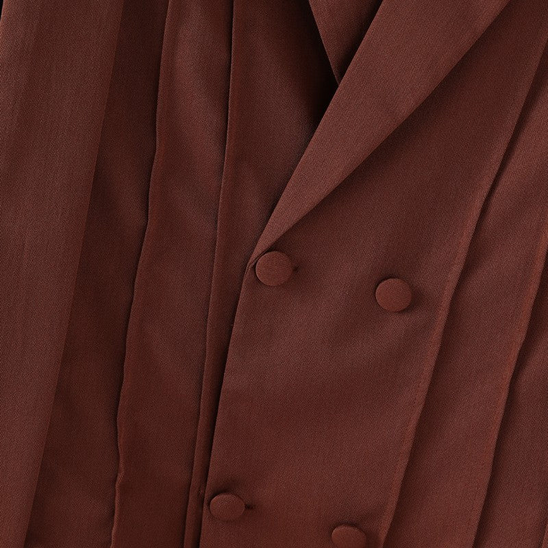 INCERUN Men Blazer Solid Color Lapel Long Sleeve Button Male Suit Streetwear Elegant 2025 Fashion Casual Thin Coats Men Blazer