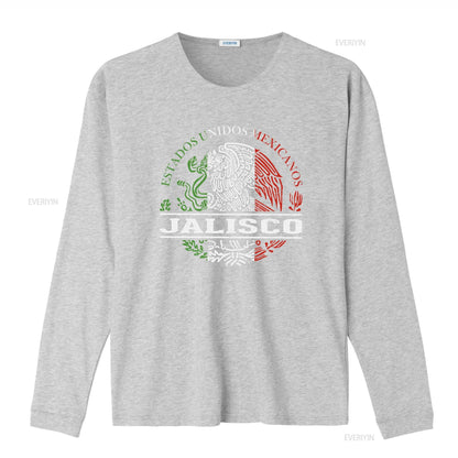 Jalisco Mexico T Shirt Travel vintage Washed Breathable fashion Stylish Comfortable designer clothes Slightly Versatile Soft