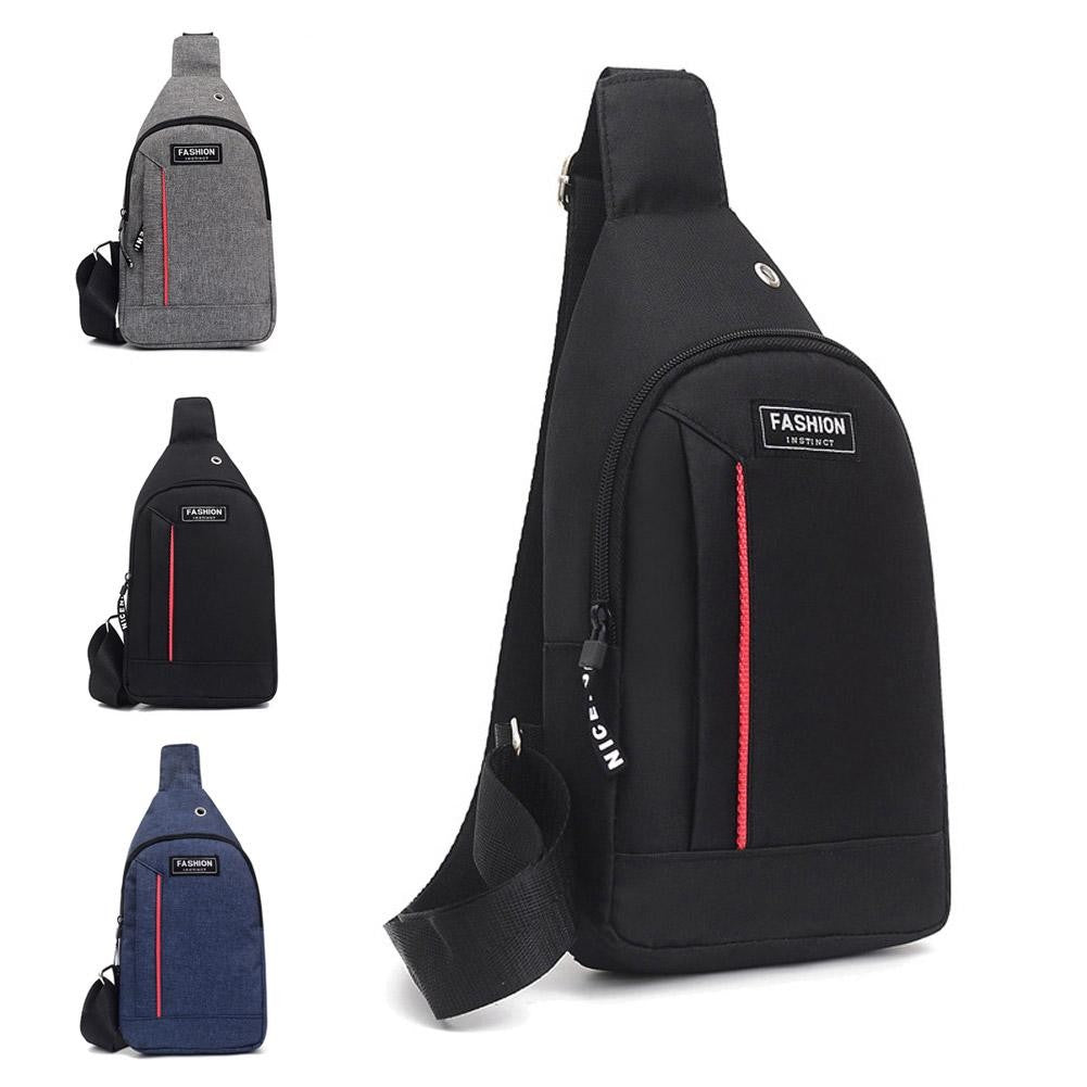Men Small Casual Multifunctional Shoulder Bag Crossbody Bag On Shoulder Portable Travel Sling Bag Pack Messenger Pack Chest Bag