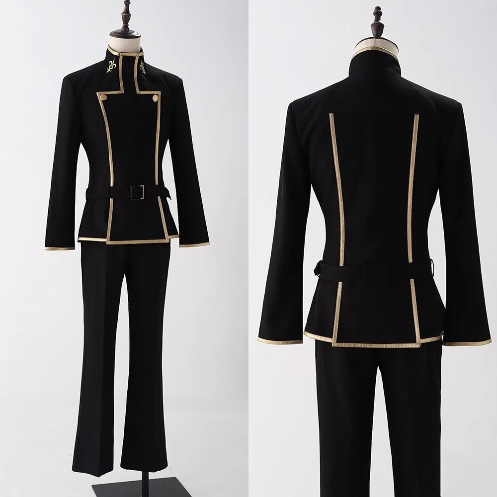 Lelouch Lamperouge Cosplay Costume CODE GEASS Lelouch of The Rebellion Suit Handsome Uniform Halloween Carnival Fancy Outfits