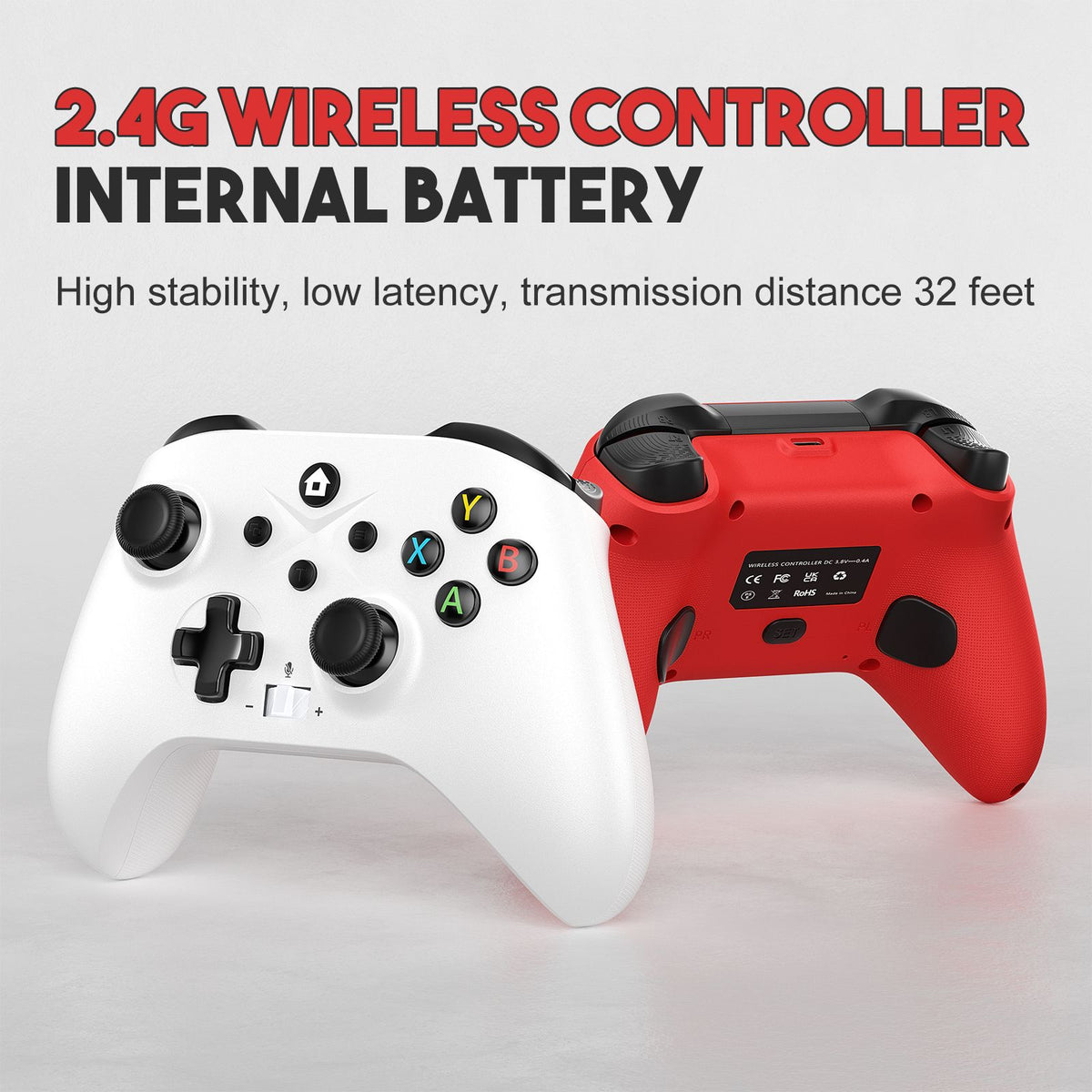 2.4G Wireless Gamepad For Xbox One ,Xbox Seris S ,X Control Xbox With Dual Vibra/Six Axis Multi Game Xbox Controller