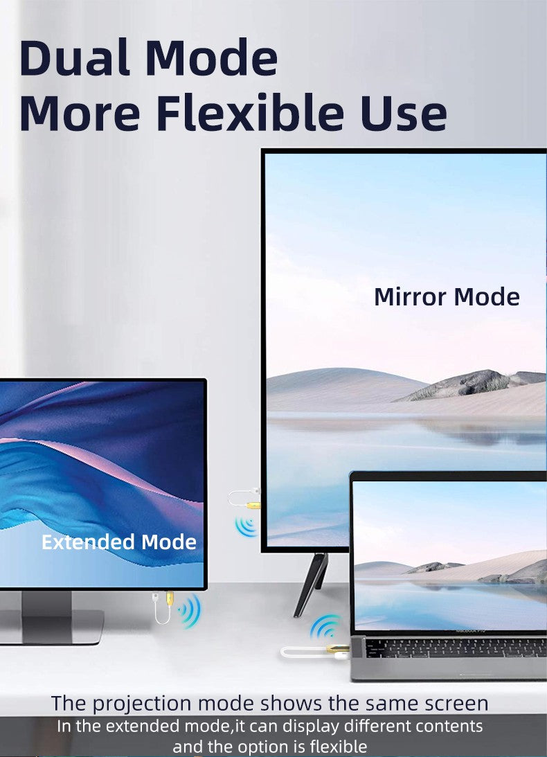 Transmissor Receptor de Vídeo de Transmissão Sem Fio de 30m HDMI-Compatível Extensor Adaptador de Cabo Espelho de Tela para Câmera PC Para TV
