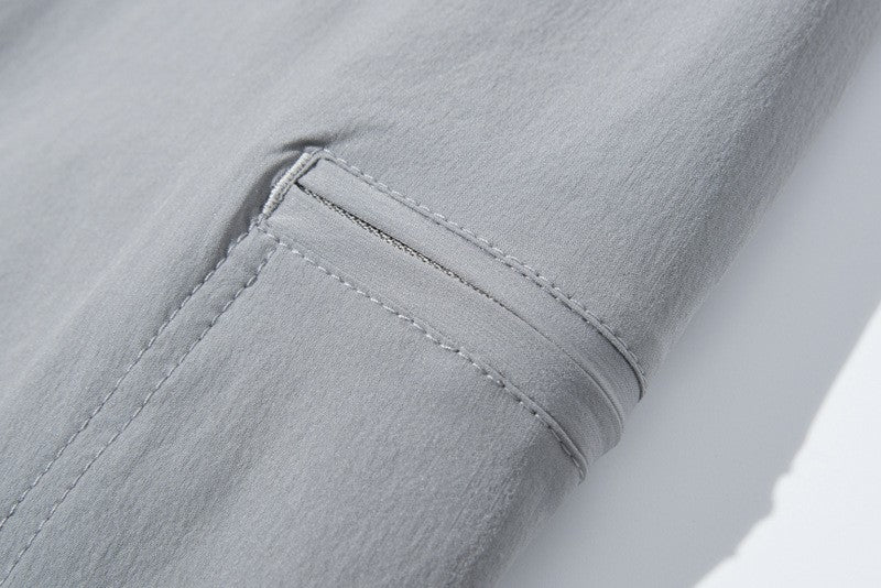 2025 Zip Off Hiking Pants Convertible Shorts Mens Cargo Work Pants Lightweight Breathable Trousers Workwear Outdoor Casual Pants