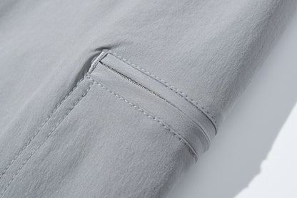 2025 Zip Off Hiking Pants Convertible Shorts Mens Cargo Work Pants Lightweight Breathable Trousers Workwear Outdoor Casual Pants