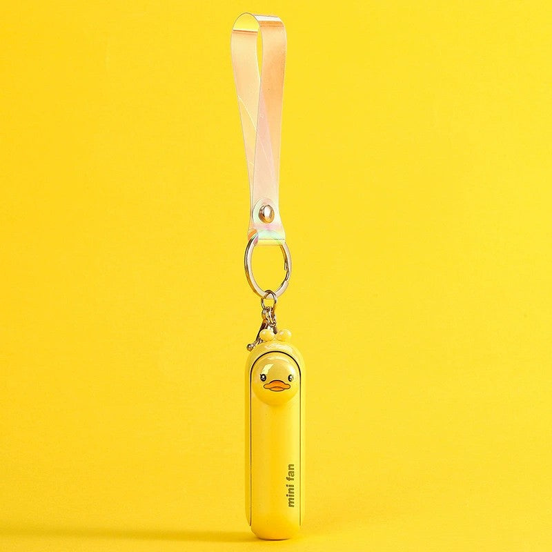 XIAOTREE Cute Mini Fan Kipas Portable Hand Fold Bedside Office USB Charge Battery Table Desk Cooling Folding Handheld Fan