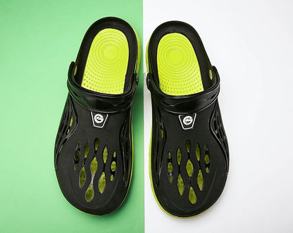 2023 Summer Beach Sandals Non-Slip Breathable Men's EVA Clogs Sandals Trendy Garden Holes Shoes Men Flip Flops