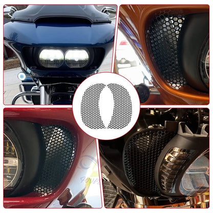 Tela de ventilação lateral da carenagem para motocicletas Harley Davidson Road Glide FLTRX Special FLTRXS Glide Ultra 2015-2024