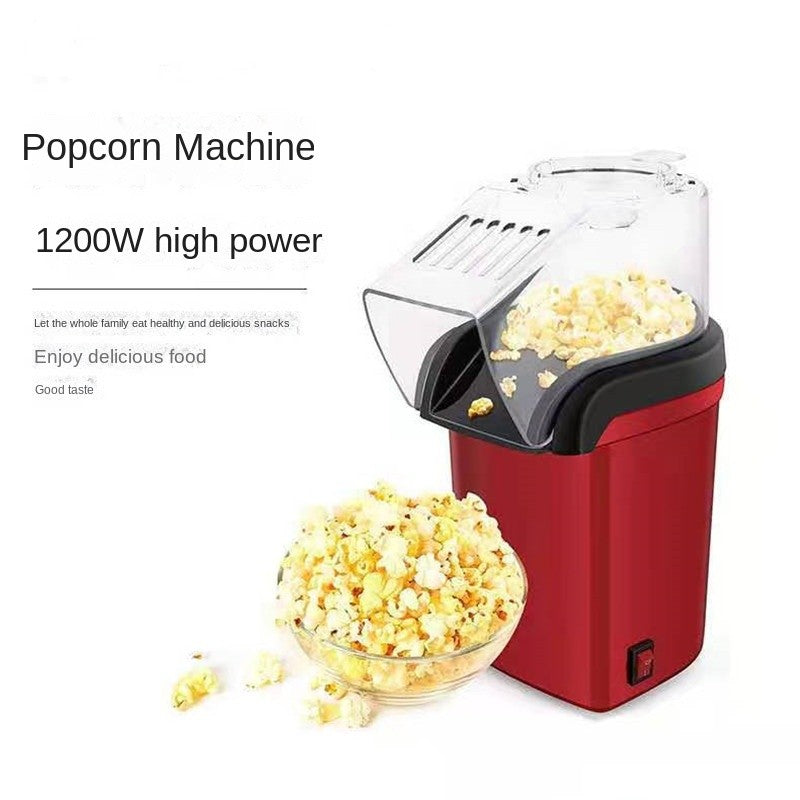 Máquina de Pipoca Mini Máquina de Pipoca Elétrica Eletrodoméstico Máquina de Pipoca Totalmente Automática para Cozinha Doméstica