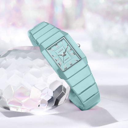 New Fashion LIGE Elegant Quartz Woman Watch Top Brand Luxury Ceramic Strap Waterproof Simple Dial Watches for Women Ladies Gifts