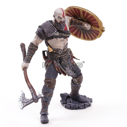 NECA God of War 2018 Kratos & Atreus Ultimate PVC Action Figure Modelo Colecionável Brinquedo 2-pack