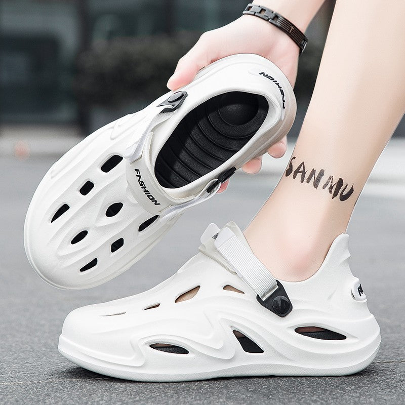 Slip-On Comfortable Ultra-Light Work Shoes, Oil-Proof, Dirt-Resistant, Waterproof, Non-Slip Chef Shoes, Sandals and Slippers