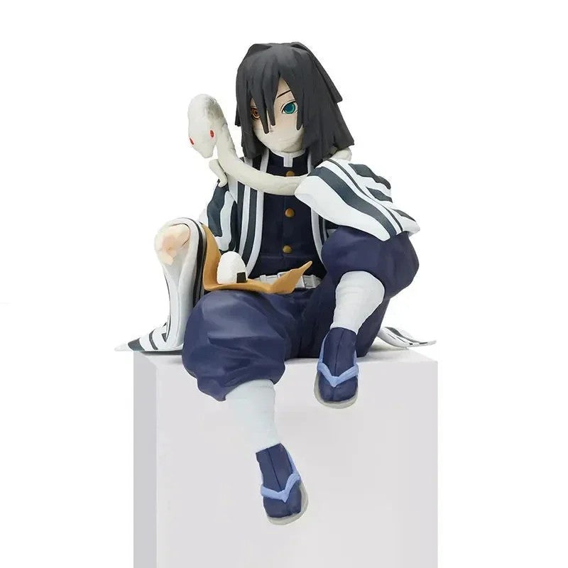 Demon Slayer Bonecos de Anime 15cm Modelo Kimetsu No Yaiba Bonecos de Ação Nezuko Zenitsu Giyuu Kyoujurou Mitsuri Brinquedos de Boneca para Crianças