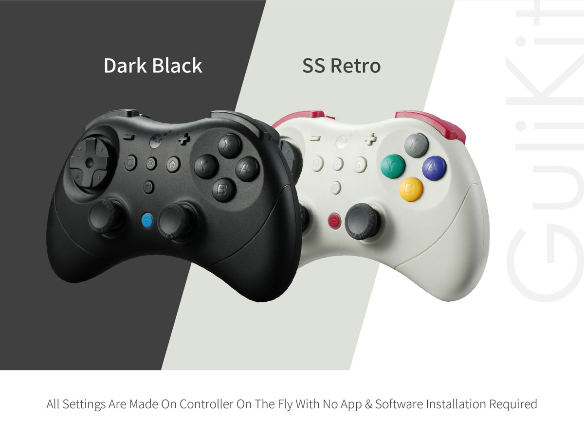 GuliKit NS59 Elves 2 Pro Wireless Gaming Controller with Hall Joystick for Nintendo Switch 1/2/ Android/PC/IOS/Windows Gamepad