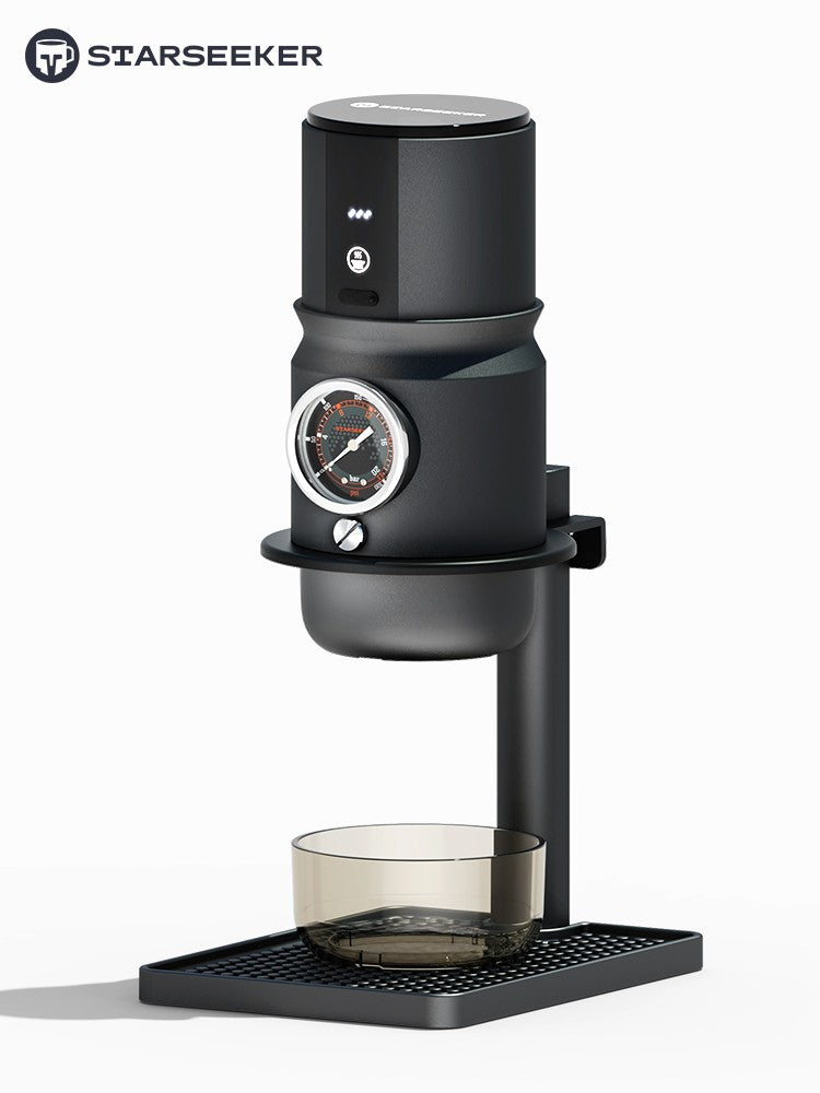 Cafeteira Expresso Elétrica Portátil STARSEEKER Super58 Máquina de Café de Viagem para Camping com Suporte para Tamper USB-C