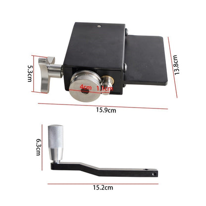 Ferramenta Frisadora de Tubos, Roldana Manual, Ferramenta de Frisagem para Tubulação de Admissão e Intercooler, Compatível com Tubos de 5/8" ou Maior ID, Alumínio