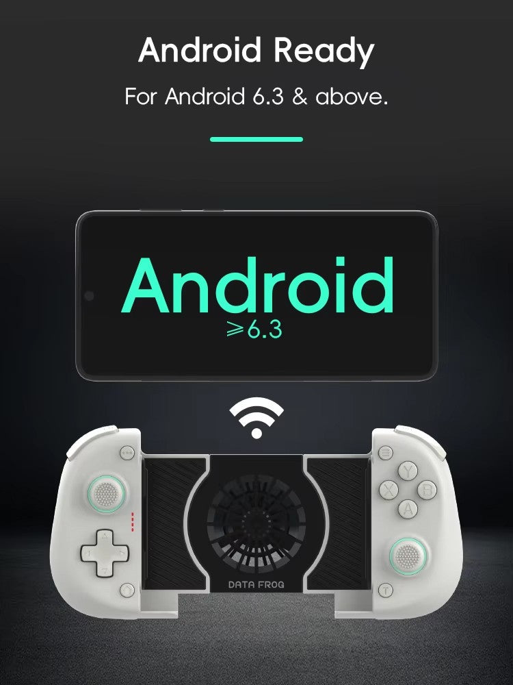 DATA FROG X3 Wireless Controller for Android Game Controller for Samsung Galaxy for PUBG Mobile for Switch/Switch OLED