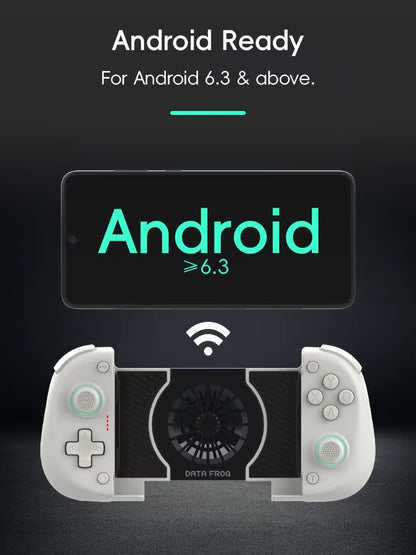 DATA FROG X3 Wireless Controller for Android Game Controller for Samsung Galaxy for PUBG Mobile for Switch/Switch OLED
