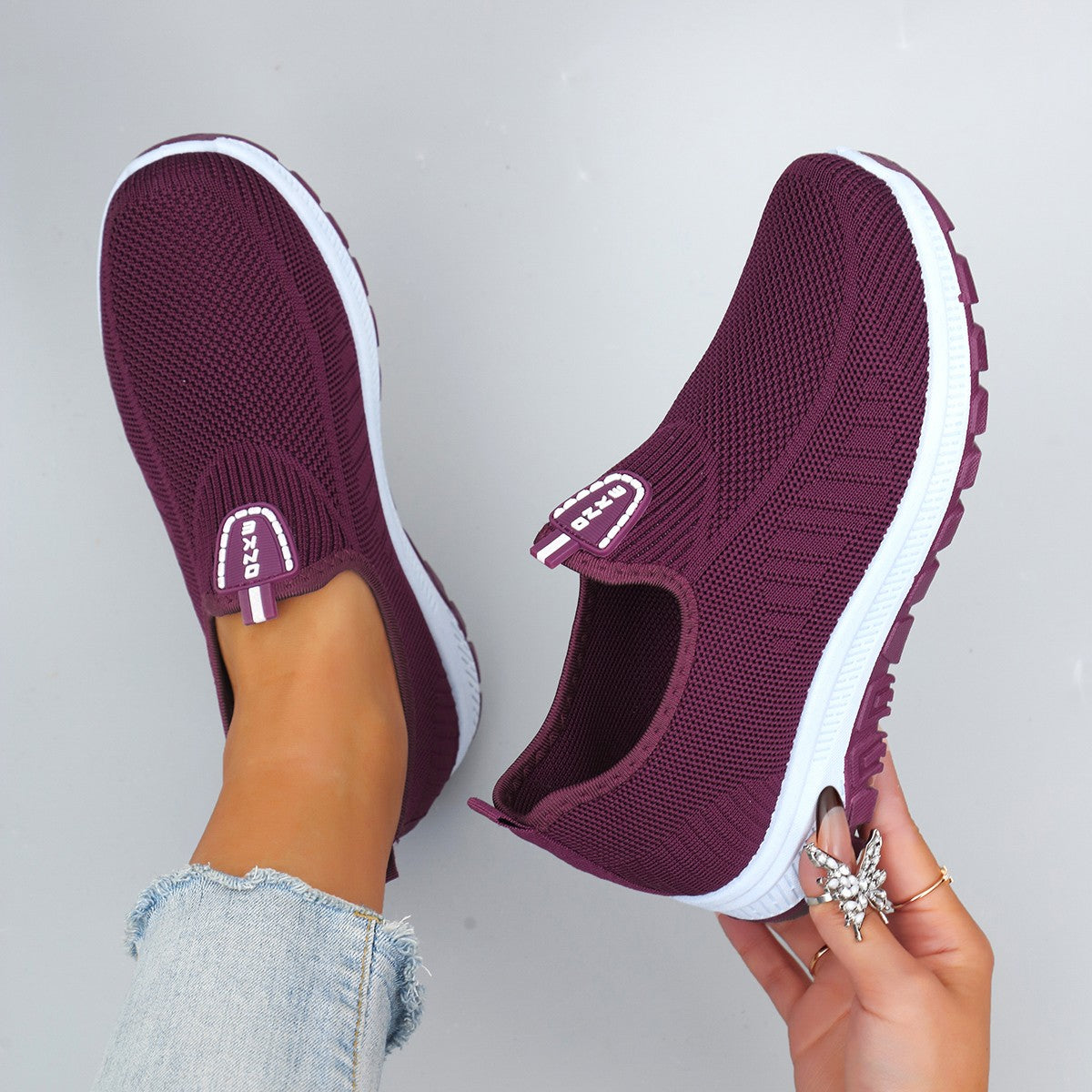 Women's summer breathable mesh flat shoes women's shoes casual sneakers shoes, clearance free shipping