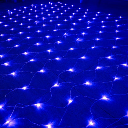 Luzes de corda de rede de LED 8 modos 220V 110V plugue UE/EUA Festival Decoração de Natal Guirlandas Festa de Natal Jardim Ano Novo Casamento