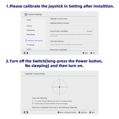 Replacement Hall Effect Joystick for Nintendo Switch/Lite/OLED Joycon Analog Thumb Stick for  Analog Thumb Stick Repair Parts