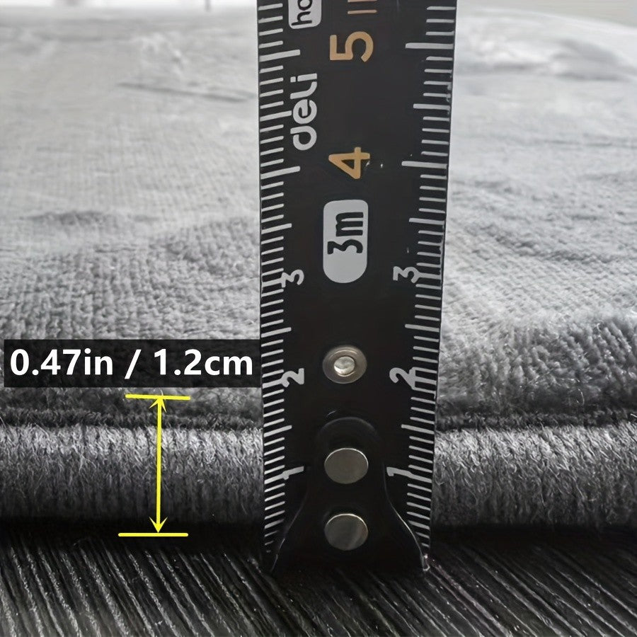 Tapete Absorvente de Banheiro em Formato de Desenho Animado Tapete Antiderrapante para Chuveiro Tapete de Entrada em Flanela Estampado Resistente à Sujeira