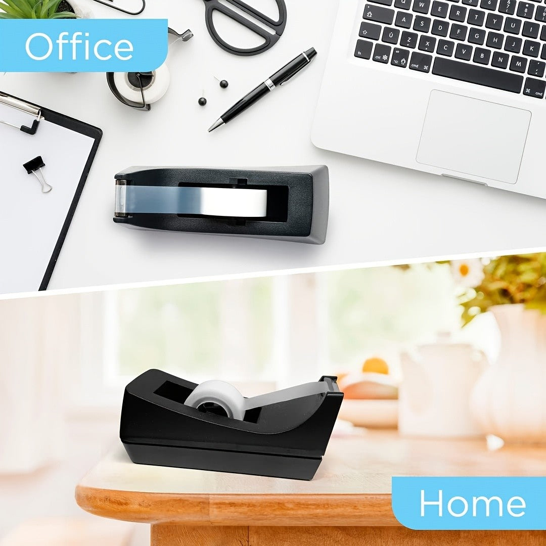 1/2pcs Desktop Tape Dispensers - Non-Slip Base - Heavy Duty Tape Dispenser - Perfect for Office Home School (Tape Not Included)