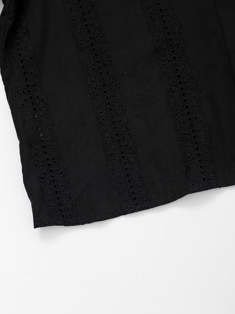 Embroidery Blouses For Lady Y2K Tops Harajuku Fashion Vintage Blouse Elegant Women's Luxury Blouses Long Sleeve Shirt