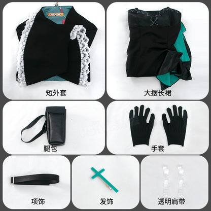 Sunaokami Shiroko Cosplay Peruca Fibra sintética de vestuário Peruca de cosplay de Blue Archive?HSIU ?Peruca longa prata acinzentada+Touca de peruca