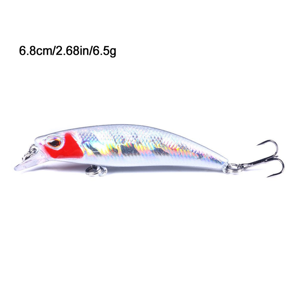 HENGJIA Jerkbait Sinking Wobblers Iscas de Pesca 8cm-9g Truta Artificial Plástico Rígido Isca Crankbait Pesca de Baixo