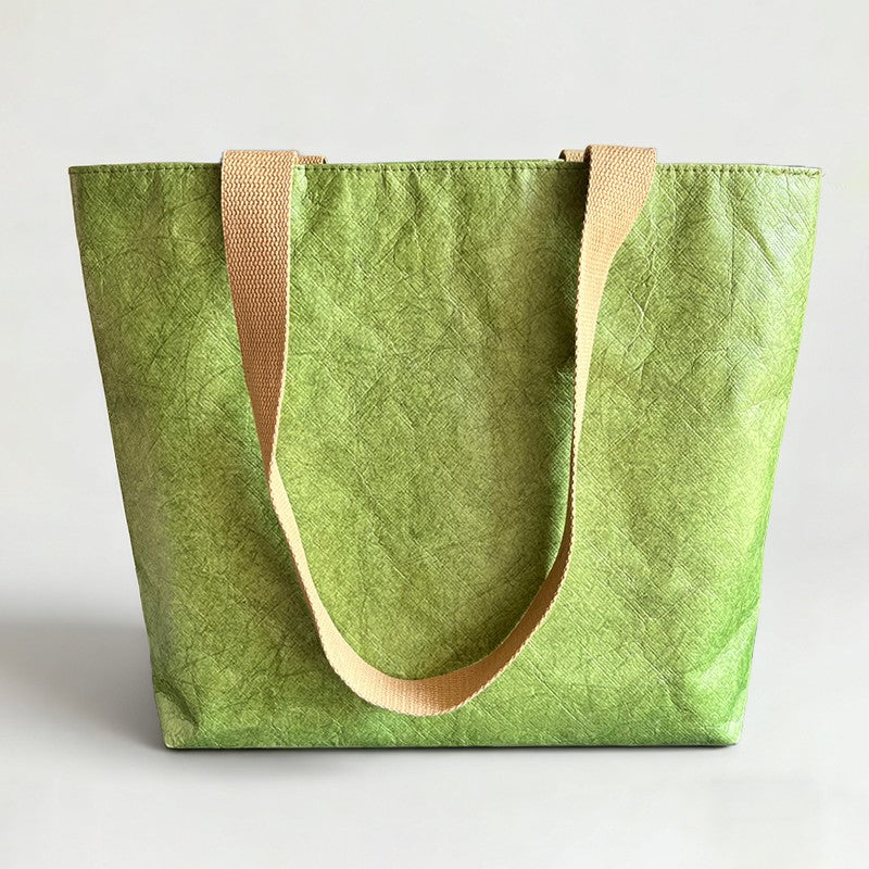 1 Piece Custom Tote Bag for Your Design Waterproof Dupont Paper Beach Bag Large Capacity Eco Shopping Shoulder Bag Woman