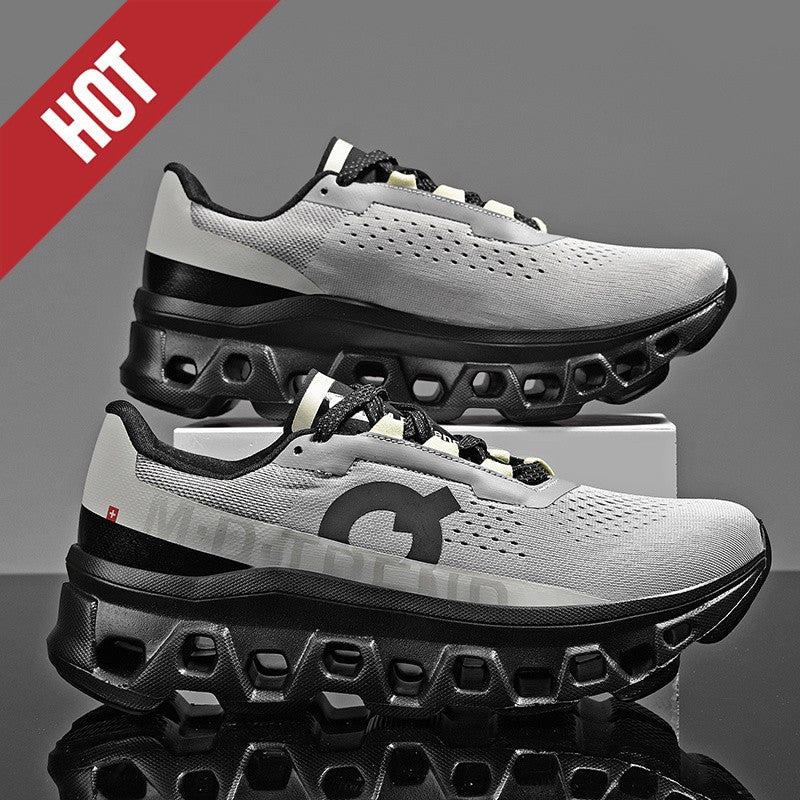 Marathon Men Sports Running Shoes Air Cushion Breathable Lightweight Male Comfortable Athletic Casual Sneakers Hiking Outdoor