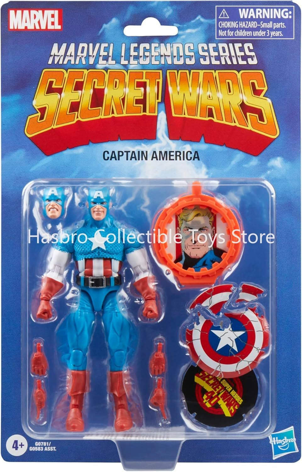Marvel Legends Secret Wars Captain America Avengers Retro Comics Secret Wars Action Figure Model Toy Collection Hobby Gift