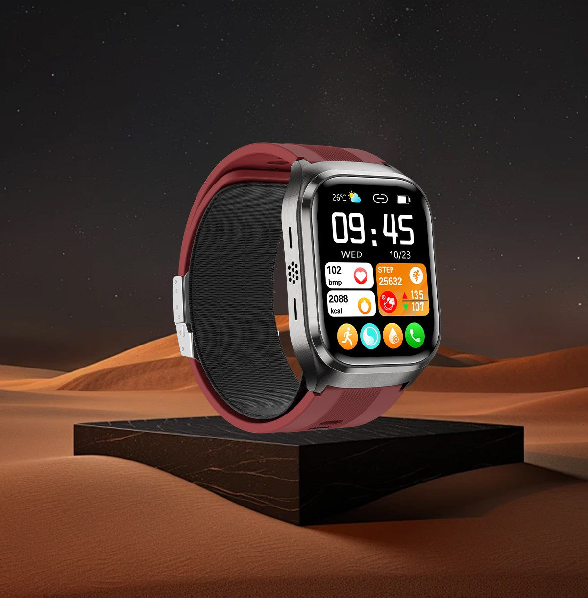 2025 Novo Smartwatch de Enfermagem de Grau Médico Air Bag para Homens, Gordura Sanguínea, ECG+PPG, Pressão Arterial, Transmissão, NFC, Chamada BT HD, Smartwatch de Saúde para Mulheres