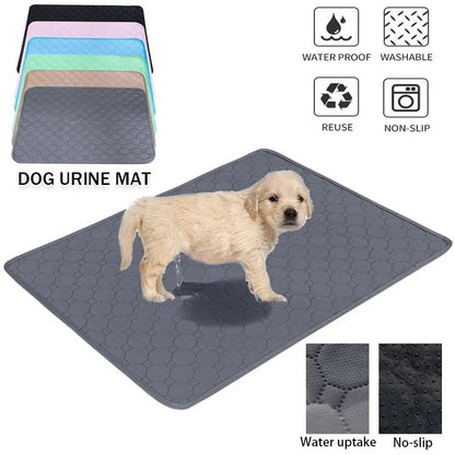Almofadas de Urina para Cães Laváveis Reutilizáveis Antiderrapantes Tapete de Urina para Pets Tapete de Treinamento para Filhotes Tapete de Urina para Cama de Pets para Capa de Assento de Carro Artigos para Pets