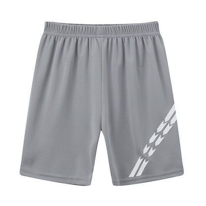 1/4 Piece Children's Fashion Printing Quick-drying Breathable Shorts Boy Running Basketball Football Joker 5 Pants Student Beach