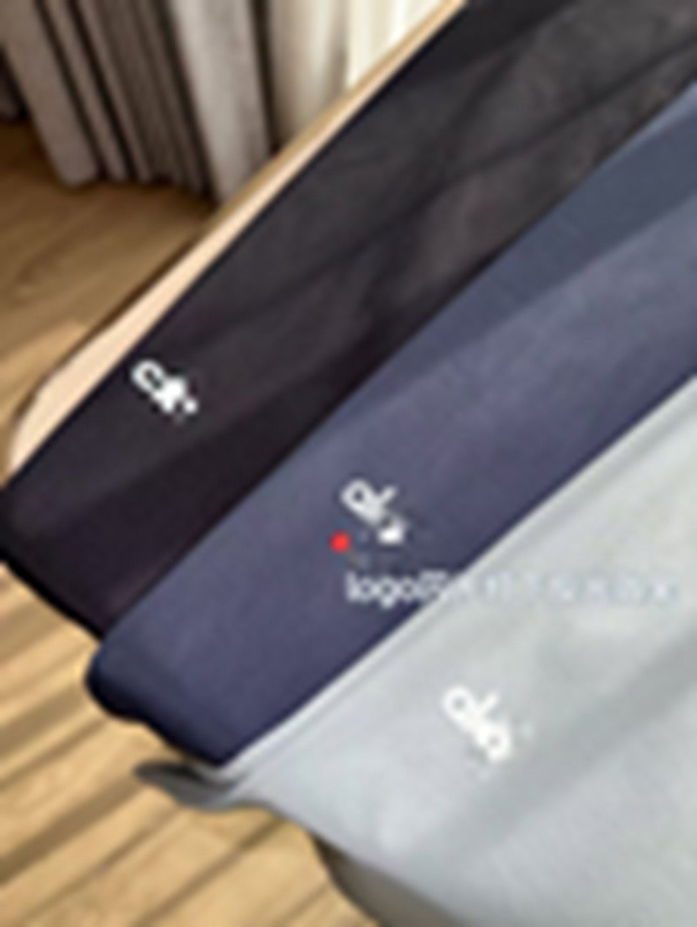 for aIo New Women's Sports Yoga Pants Wide Leg Quick Dry Elastic Waist Straight Trousers Fitness Casual Solid Black Summer Wear