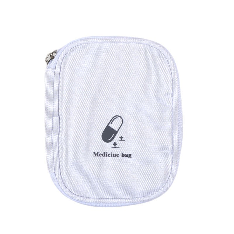 Portable First Aid Medical Kit Travel Outdoor Camping Emergency Medicine Storage Bag Travel Mini  Pouch Organizer Pill Case