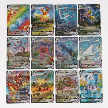 New Holographic Pokemon Cards Scarlet Violet 80Vmax 20EX English Letter Pokemon trading card Kids Gift