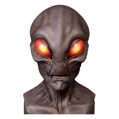 Horrible Alien Mask Horror Alien Supersoft Mask Creepy Halloween Party Decoration Scary Funny Cosplay Prop Masks